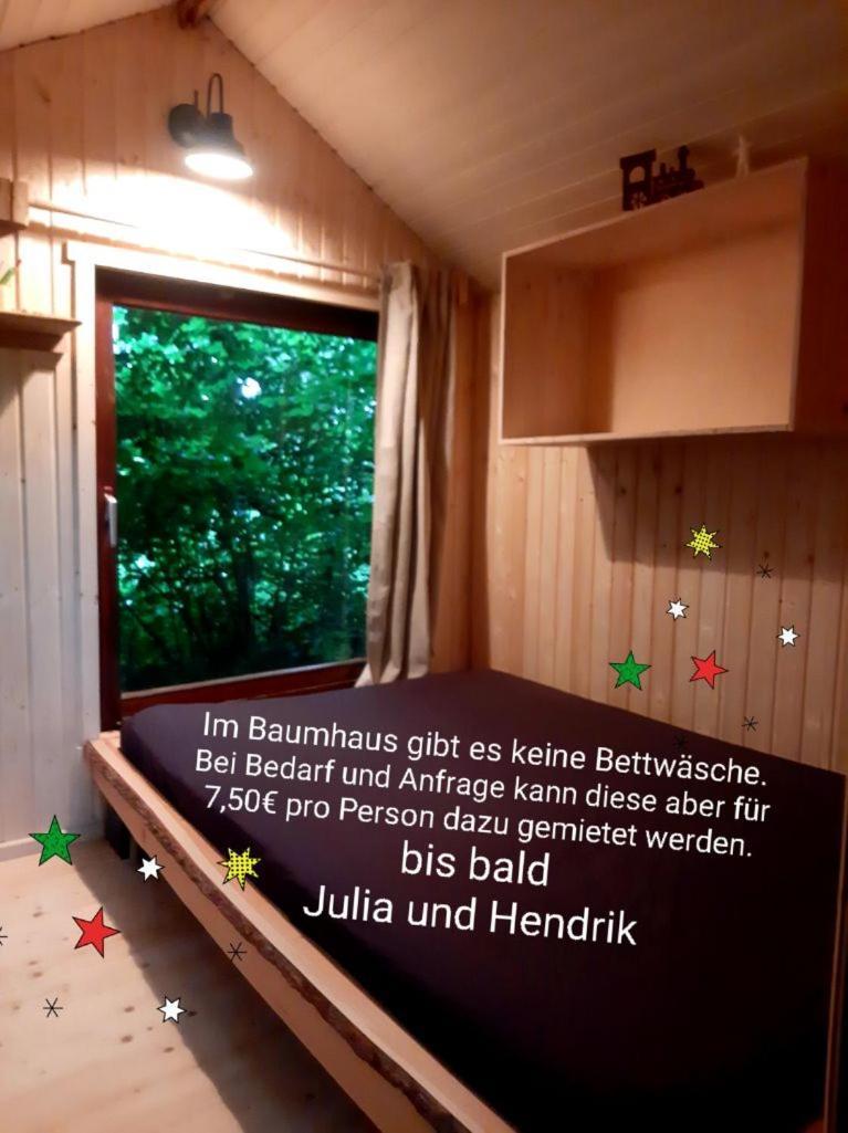Baumhausnaechte Hotel Ladbergen Bagian luar foto